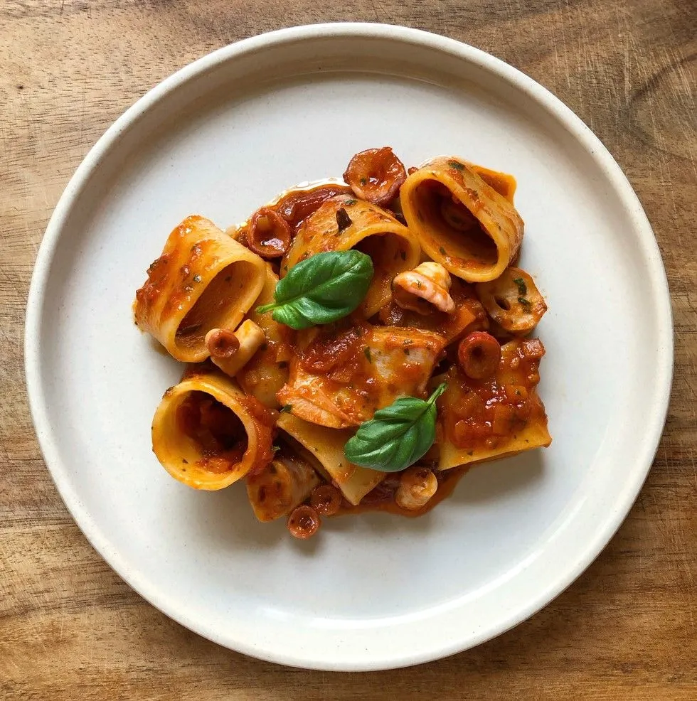 Paccheri Al Polpo